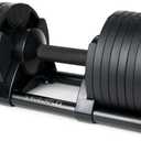 Adjustable Dumbbell (Single) 5-40/80lb, 5lb Increments, for Home Gym Fitness - Upto 20 weight settings