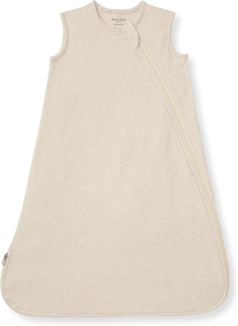Burt's Bees Baby Unisex Newborn Essentials 100% Organic Cotton Beekeeper Wearable Blanket (Oatmeal)