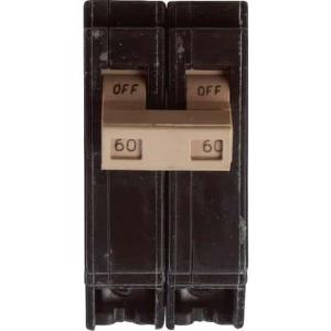Eaton 3065133 60A Plug in 2-Pole Circuit Breaker