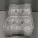 Plastic Cupcake Containers Boxes | 6 Compartment – 40 Pack | Disposable High Dome Dozen Cupcake Holder With Lid Bulk | Extra Sturdy Stackable Cupcake Boxes | Durable Muffin Packaging Transporter To Go