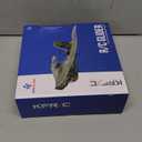 Mini RC Plane for Beginners, Kids and Adults, 2.4GHz 2CH Remote Control Airplane with Led Lights, Shark Design Foam RC Airplanes with 6-axis Gyro Stabilize, Flying for Indoor and Outdoor