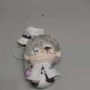 KILA MILA Anime Plush Doll Mini Pendant Keychain (Beige)