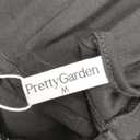 PRETTYGARDEN Spaghetti Strap Backless Spring Dresses for Women 2026 Flowy Maxi Dresses Sleeveless Wedding Guest Dress (Medium, Black White)