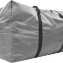 STEECA Large Foldable Storage Carry Bag, Grey, 18×24×28