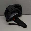 HALOVIE Anti Theft Crossbody Sling Bag RFID Travel Sling Backpack Lightweight Hiking Shoulder Chest Bag for Walking Work (Black)