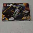 LEGO Star Wars: Attack of The Clones Jango Fett's Starship Building Toy - Pretend Play Set for Boys & Girls, Ages 9+ - Collectible Model Kit & Kids Room Decor - Gift for Birthdays - 75433