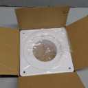 Senshare Dryer Vent Connector Kit, Dryer Vent Wall Plate with Quick Connect & Disconnect, Twist Lock Dryer Duct Connector Kit Fits 4 Inch Tubes, Covers Area 7 Inch x 7 Inch, for Dryer Washer Bathroom