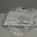 Under Sink Organizer, 2 Tier Pull out Cabinet Organizer Baskets with Mesh Sliding Drawers, Slide out Storage Shelf for Home, Kitchen, Bathroom, Pantry, Office Cabinet(1 Pack, White)