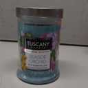 Tuscany Candle Seaside Orchid: Coastal Scented Summer Candle, 18 oz