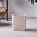 Avanti Linens - Tissue Box Cover, Resin Countertop Accessories, Guest Bathroom Essentials (Waves Collection, Blue)