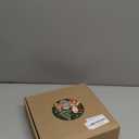 5.9FT Artificial Christmas Garland String Lights with 162 Snowy Red Berries 55 Green Leaves 20 LED Lights Battery Operated for Xmas Mantle Indoor Outdoor Holiday Christmas Thanksgiving Decoration