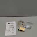 Magnetic Door Stop Heavy Duty Magnetic Stopper Mechanical Door Stop Adjustable Holder Non-Punch Sticker Furniture Hardware(Bright Gold)