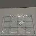 Oirlv Velvet Stackable Jewelry Display Trays 12 Grids Rings Earrings Bracelet Organizer Storage Tray (13.8"x1.29"x9.4")