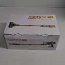 Cordless Vacuum Cleaner, 600W/50KPA, Max 70 Mins Runtime, Self-Standing Vacuum Cleaners for Home, Anti-Tangle Stick Vacuum, Smart Display Vacuum Cordless with 1.8L Cup for Pet Hair/Carpet (Gold)