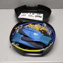 Snow-Chains Auto Fixing 1 Min Quick Fit Easy Installation Tire-Chains, Portable Reusable Universal Emergency Tire Traction Chain for Passenger Car, Pickup Trucks and SUV - Set of 2