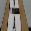 Easy Install Peel and Stick on Battery Operated Wall Sconces Set of 2 Rechargeable, Magnetic Linear Wall Sconce Wireless Long Picture Vanity Wall Light for Living Room Bedroom (2 Pack, 28.3'', Black)