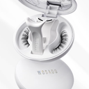 WOSADO Soft Magnetic Eyelashes Kit with Applicator, [Tulip] 22mm Reusable Gluefree Wispy Magnetic Lashes, Crueltyfree False Lashes, Waterproof, Lightweight, Suit for Heavy Makeup