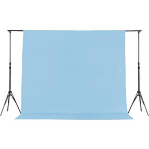 Joccun 7X10 FT Light Blue Backdrop Background for Photography,Polyester Backdrop Curtain Background Screen for Photography,Photoshoot,Video Recording,Studio(7X10ft,Light Blue)