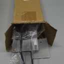 YFEEN Acrylic Wall Shelf -3 Size&2Color (Clear- 6P, 3.9X15 inches)