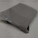 FZJDSD Gray Driver Side Bottom Microfiber Leather Replacement Seat Cover Compatible with Mercedes Benz E200 E250 E300 E350 2010 2011 2012 2013 2014