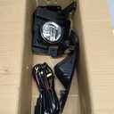 Spyder 5086990 Dodge Ram 2019-2020 1500 Only (Donâ€˜t Fit 2500/3500) OEM Style Halogen Fog Lights W/Universal Switch- Clear