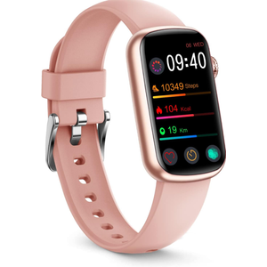 FITVII Slim Fitness Tracker with Blood Oxygen, Blood Pressure, 24/7 Heart Rate and Sleep Tracking, IP68 Waterproof Activity Trackers and Smart Watches with Step Tracker, Pedometer for Women Men