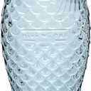 Serax Glass Water Pitcher | Fish & Fish glassware by Paola Navone | Wine Carafe Decanter 28.74 fl oz | Clear Light Blue Bottle Container, hot or cold Drinks | Beverage Dispenser | Suitable as Vase