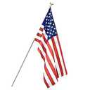 Annin Flagmakers American Flag and Flagpole Kit, 3 x 5 Feet (Model 11325)