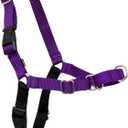 PetSafe Easy Walk Harness for Dogs - Pull-Free Walks - Patented Martingale Loop Design - Front Chest Leash Attachment - Comfort Straps - Breathable Harness Design - Small/Medium, Deep Purple/Black