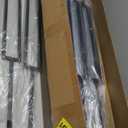 WICHEMI 32 Pack Balusters for Staircase Interior, 44" x1/2" Wrought Iron Stair Balusters Indoor Hollow 16 Single Rectangle 16 Straight with 64 Fixed Swivel Shoes