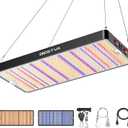 BESTVA DC4000 LED Grow Light, Full Spectrum Grow Lights for Indoor Plants with Veg & Bloom Switches, Quiet Cooling Fan, for Seedling Veg Bloom All Growth Stages