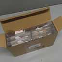 Chunful 12 Sets Baptism Favors for Guests Gold White Epoxy Cross Magnet First Communion Cross Magnet with Tag Acrylic Box Christian Easter Gift for Christening Baby Shower Party Family Gathering (Thank You for Celebrating with Us)