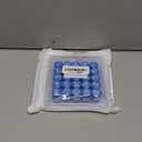 1-100 Magnetic Numbers, Magnets with Number for Dry Erase Boards, Round Number Refrigerator Magnets for Whiteboard in Home and Office (0.8" Diameter, Blue)