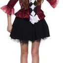 EraSpooky Women's Lady Jokester Costume Deluxe Adult Wicked Trickster Clown Fancy Dress (M)