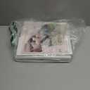 Criusia 6 Pack Clothes Drawer Organizer, Fabric Foldable Closet Dresser Drawer Organizer for Clothing, Bra Sock Underwear Drawer Organizer for Nursery Dorm Bedroom Organization (6 Bins, White)