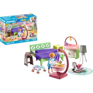 Playmobil 71609 MyLife Parent's Bedroom with Cosleeping Bed - Includes Two Characters and Accessories - From 4 Years