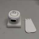 Portable Camping Fan, 10.6 Inch Tent Ceiling Fan,Rechargeable 8000mAh with Light & Hook,Timable & Auto Shut Off,Detachable Fan Blade, Used for Tent Canopy RV Porch Beach Bedroom, White 