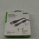 Belkin BoostCharge Braided Lightning Cable - 3.3ft/1M - MFi Certified Apple iPhone Charger USB to Lightning Cable - iPhone Cable - iPhone Charger Cord - Apple Phone Charger - Black