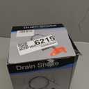 Drain Snake Auger 33 Feet, Plumbing Snake Drain Hair Clog Removal Tool, Heavy Duty Toilet Snake Auger, Sink Unclogger Drain Cleaner Tool for Bathroom Kitchen Tub Shower Drain Clog Remover with Gloves