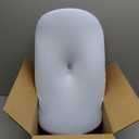 Cervical Neck Pillow - Ergonomic Memory Foam Contour Pillows for Side, Back & Stomach Sleepers, Cervical Pillow for Neck Support Sleeping with Breathable Cover (Blue&grey)