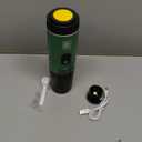 EVERANGE Portable Electric Espresso Machine, Travel Coffee Maker Brewer Compatible with Ground Coffee & NS Capsules (Green with LCD Screen)