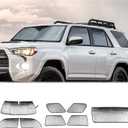 Hoolcar for 4Runner Windshield Sun Shade Front & Side & Rear Window Sunshade Cover Fit for Toyota 4Runner 2017-2023, 8PCs