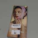 V-Line Sculpting Face Mask  Silicone Chin Strap for Jawline Tightening & Double Chin Reduction (23-27 Inches) (Sakura Pink)