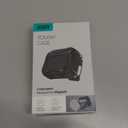 ESR for AirPods 4 Case, Compatible with AirPods 4 Generation Case (2024) (USB-C), Compatible with MagSafe, Drop-Proof Lock, Easy Open, Cyber Series, Black