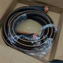 Giraffe Tools Garden Leader Hose 15ft x 5/8", Short Water Hose Heavy Duty, Flexible, Lightweight Hybrid Hose with Swivel Handle, Double Female Fittings, Burst 600 PSI