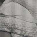 Bedsure Cooling Cotton Waffle Oversized King Blanket - Lightweight Breathable Blankets Rayon Derived from Bamboo for Hot Sleepers, Luxury Throws for Bed and Sofa, White, 120x96 Inches