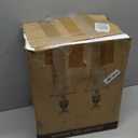 27'' High Vintage Table Lamp Set of 2 for Living Room Farmhouse Bedside Lamp with Fabric Shades Boho Nightstand Lamp with USB and Nightlight for Bedroom Home Office Hotel Bar (Bulb Included)