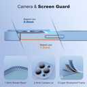 Designed for iPhone 12 Pro Max Case with Magnetic Invisible Stand Compatible with Mag-Safe Military Drop Tested Shockproof Silicone iPhone 12 Pro Max Phone Cases for Women Men, Blue