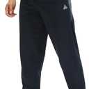 AMZSPORT Men's Joggers Sweatpants with Zipper Pockets Lightweight Athletic Track Pants for Men Workout, Running, Soccer (XL)