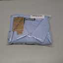 Men Polo Shirts Casual Classic Knit Shirts Short Sleeve Collared Business Polo Shirts Light Blue (XXL)